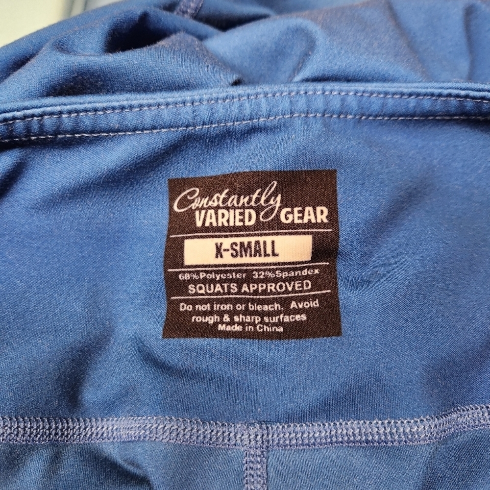 CVG Blue Ombre full length leggings - Picture 2 of 5